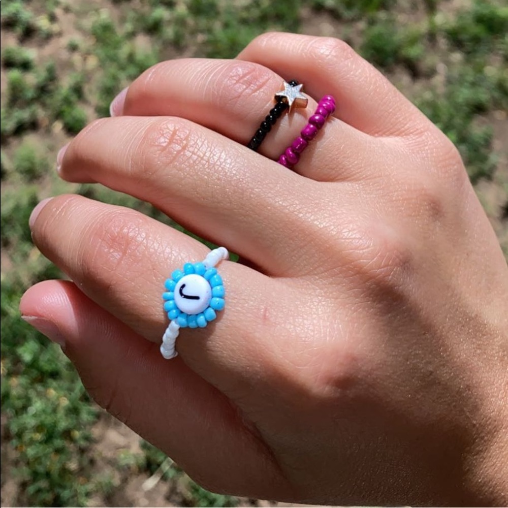 BEADED RINGS